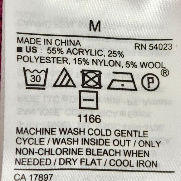 Pink Magenta Turtleneck Old Navy Sweater Size M - Picture 7 of 8